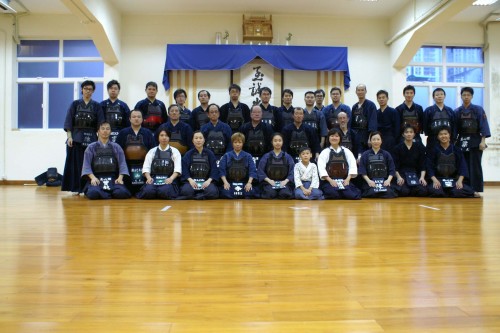 淺野修範士及真砂威範士劍道講習會