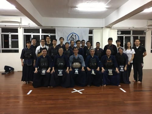 角正武老師及鳥巢健老師澳門交流指導訓練